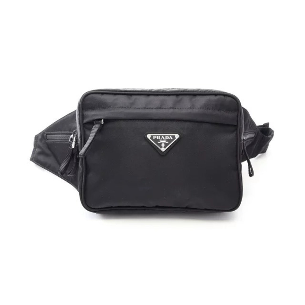 Prada TESSUTO MONTAG Waist Bag Body Black